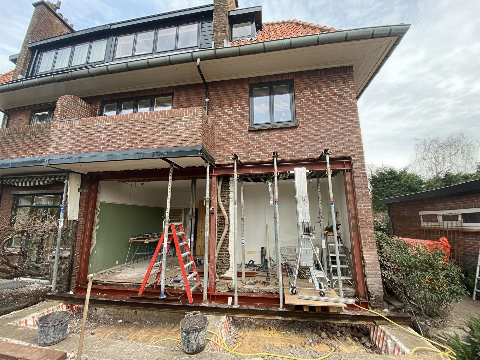 Extension and extra bathroom — Before